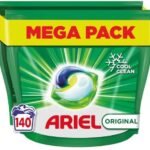 Cápsulas todo en uno Ariel, 140 lavados