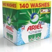 Cápsulas todo en uno Ariel, 140 lavados